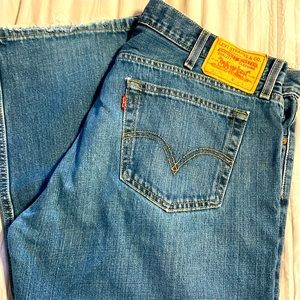 Levi’s Lightly distressed